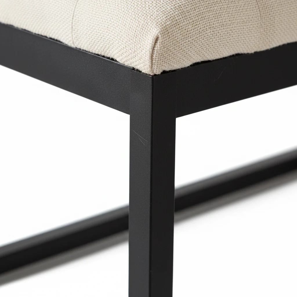 Modern Tufted Ottoman - Image 11
