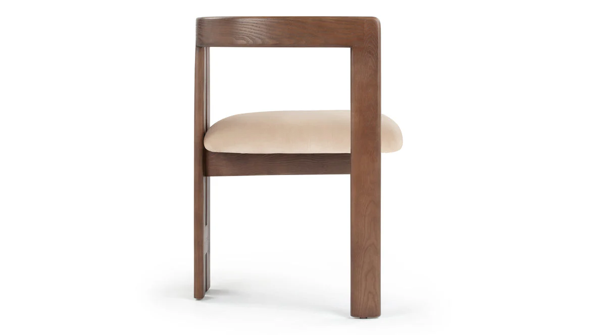 Modern Wooden Accent Chair - Image 2