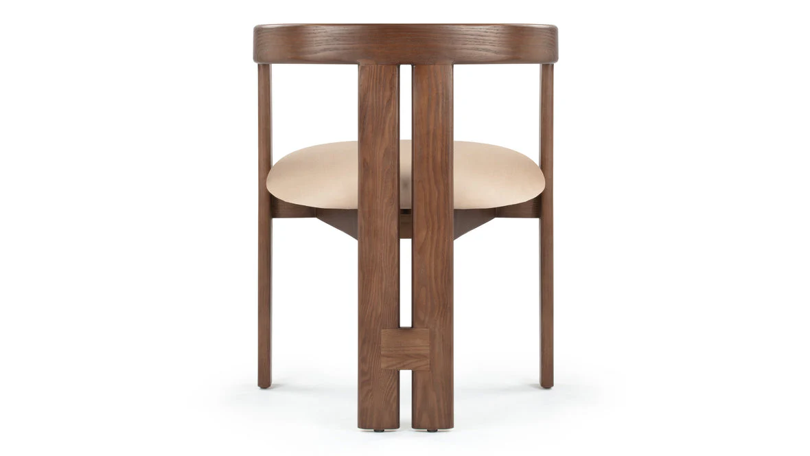 Modern Wooden Accent Chair - Image 3