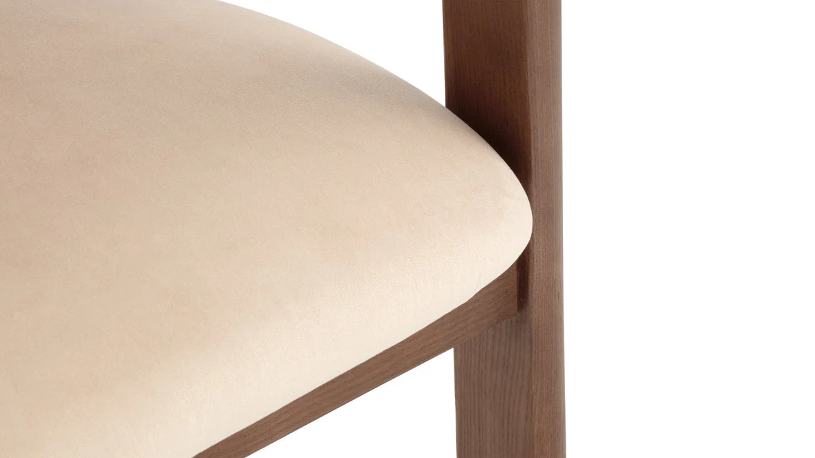 Modern Wooden Accent Chair - Image 5