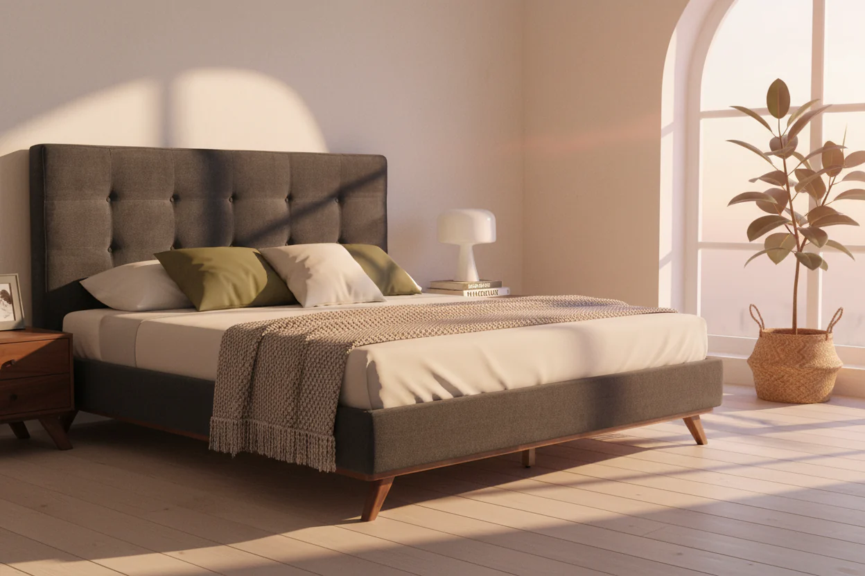 Modesto Tufted Platform Bed - Image 3