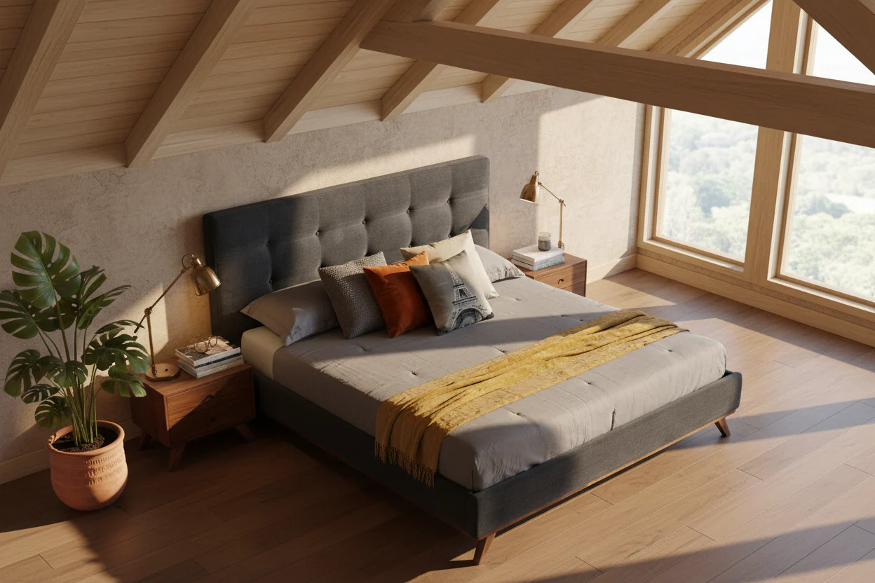 Modesto Tufted Platform Bed - Image 4