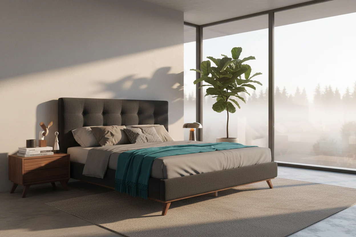 Modesto Tufted Platform Bed - Image 7