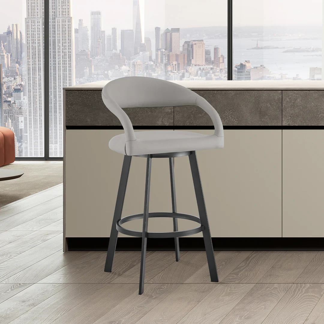 Monaco Curve Swivel Bar Stool - Image 2