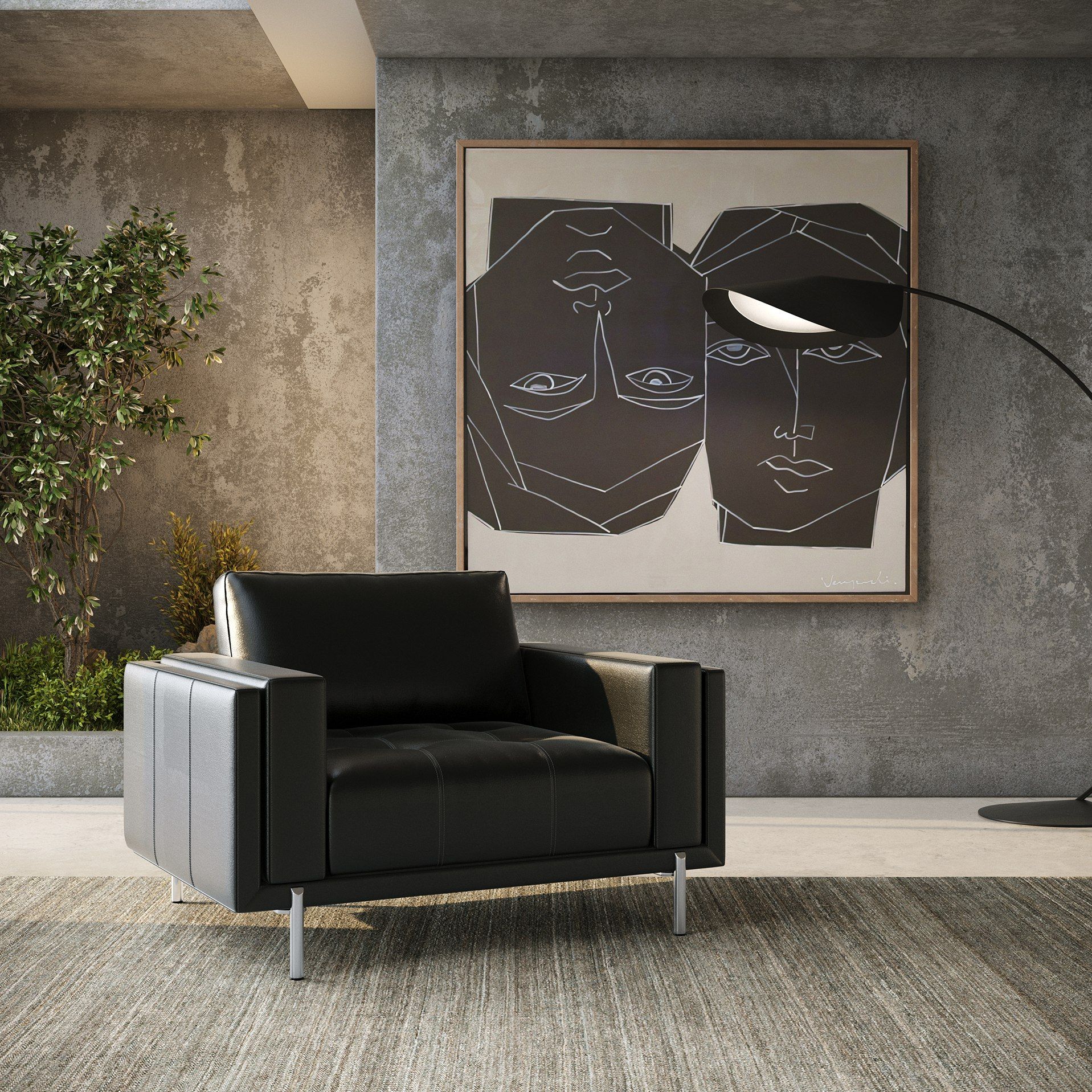 Monarch Leather Sofa Set - Image 3
