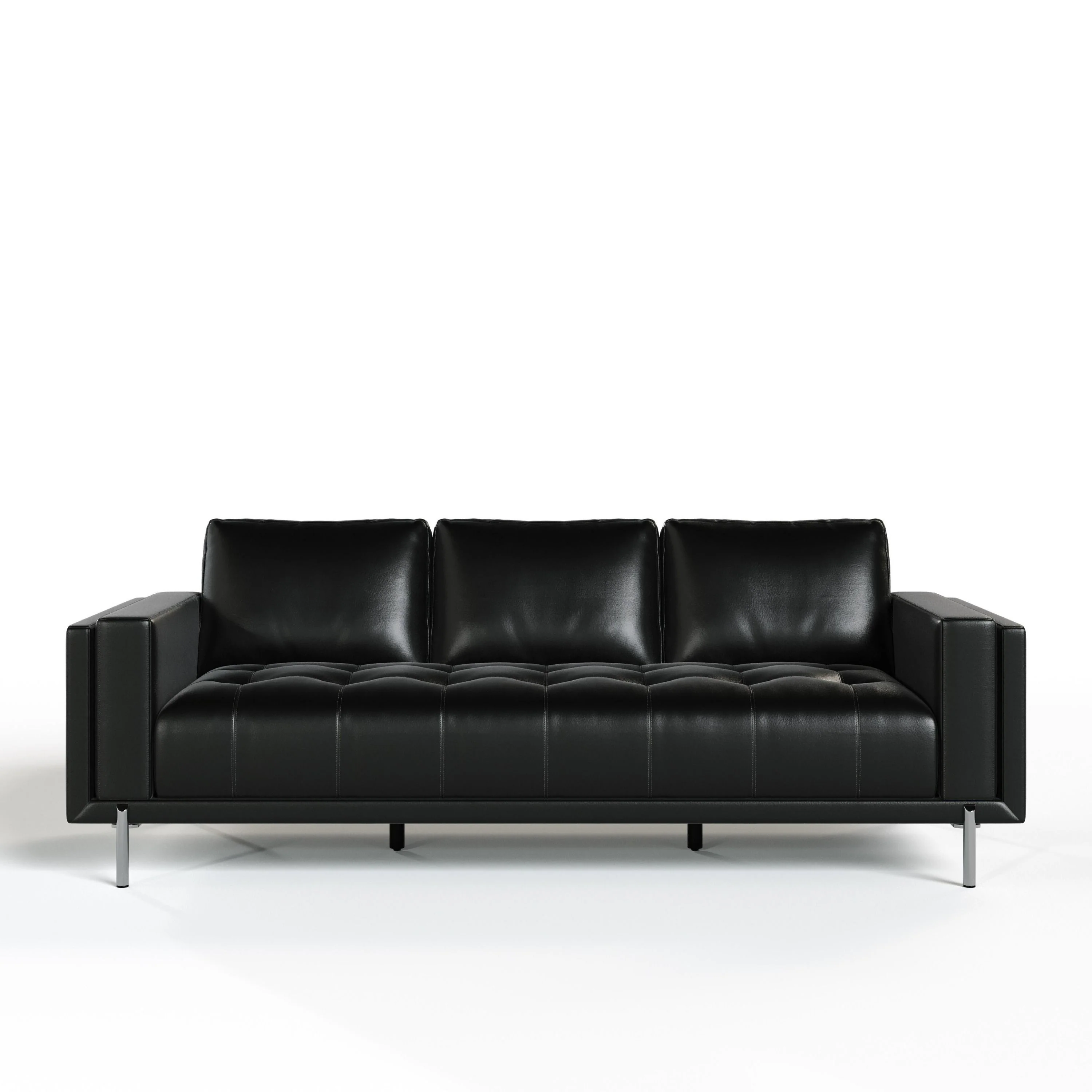 Monarch Leather Sofa Set - Image 4
