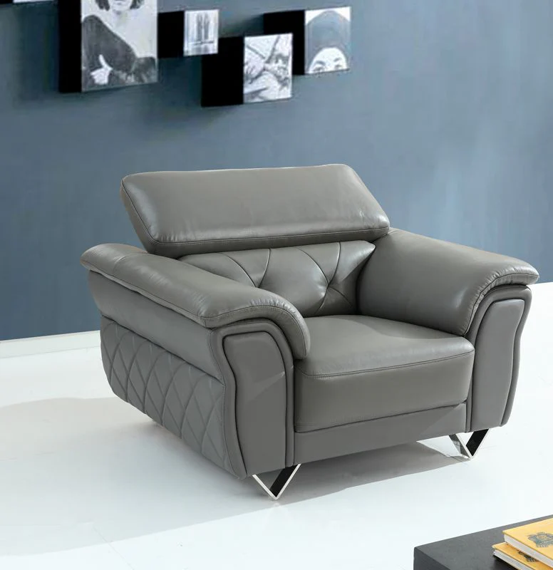 Monarch Noble Leather Sofa Set - Image 5