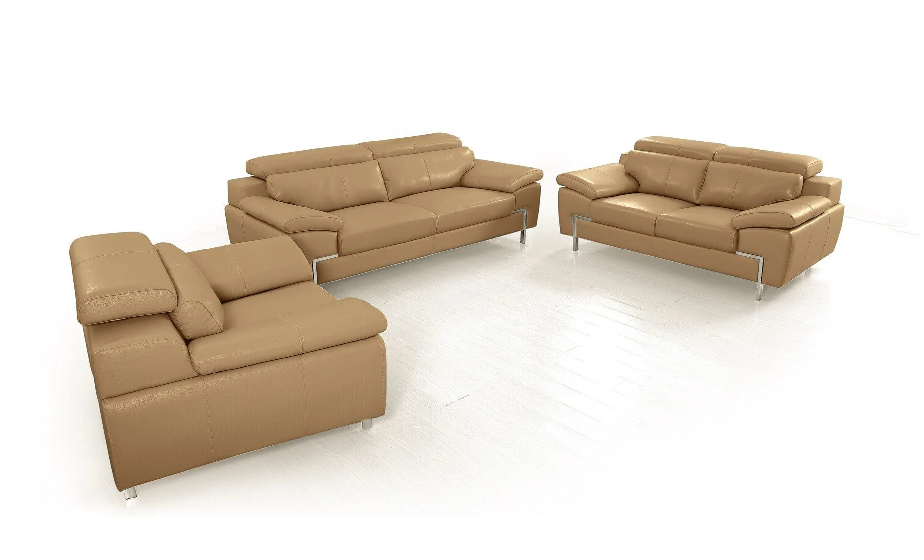 Monarch Paramount Leather Sofa Set - Image 21