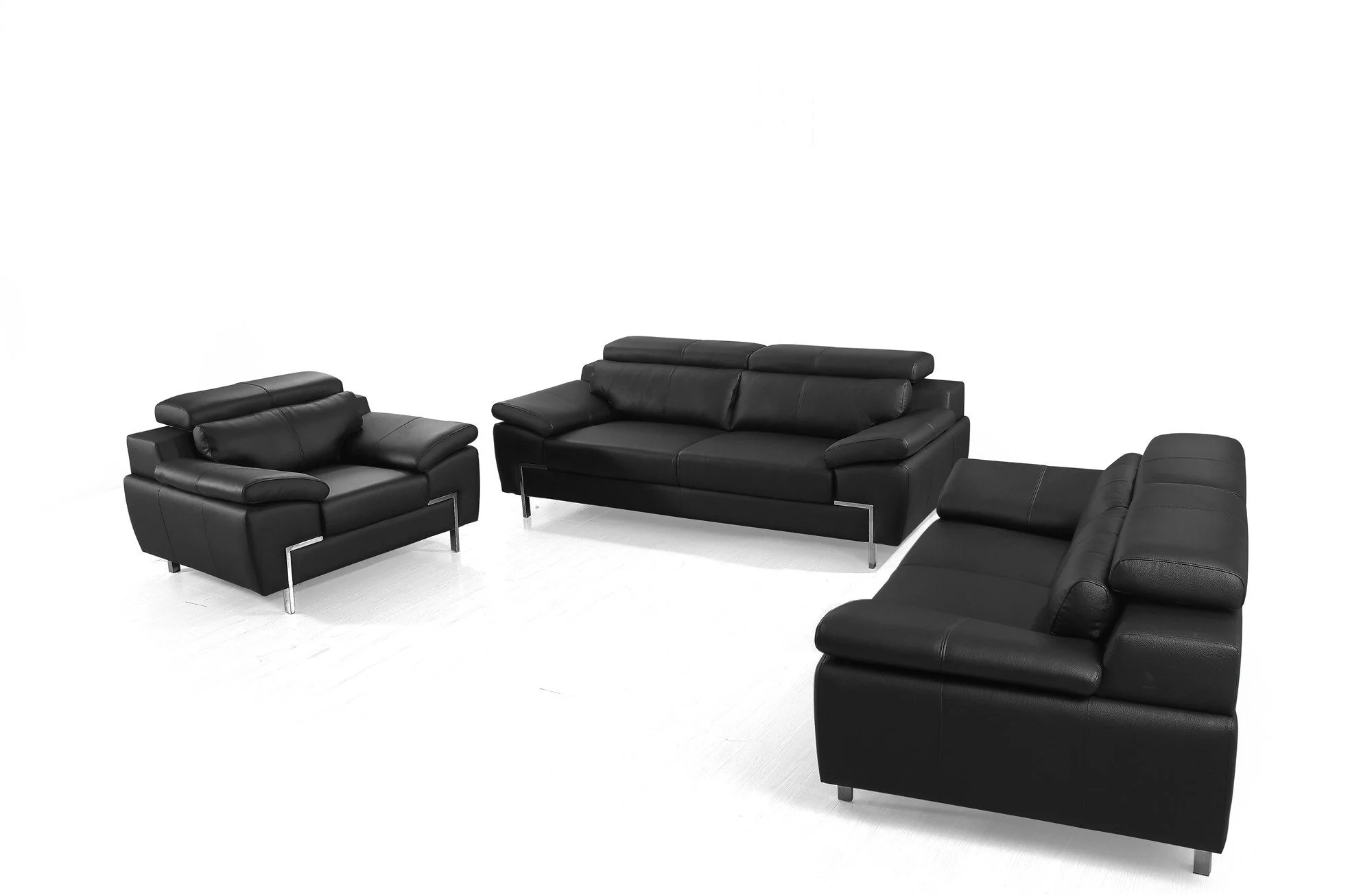 Monarch Paramount Leather Sofa Set - Image 5