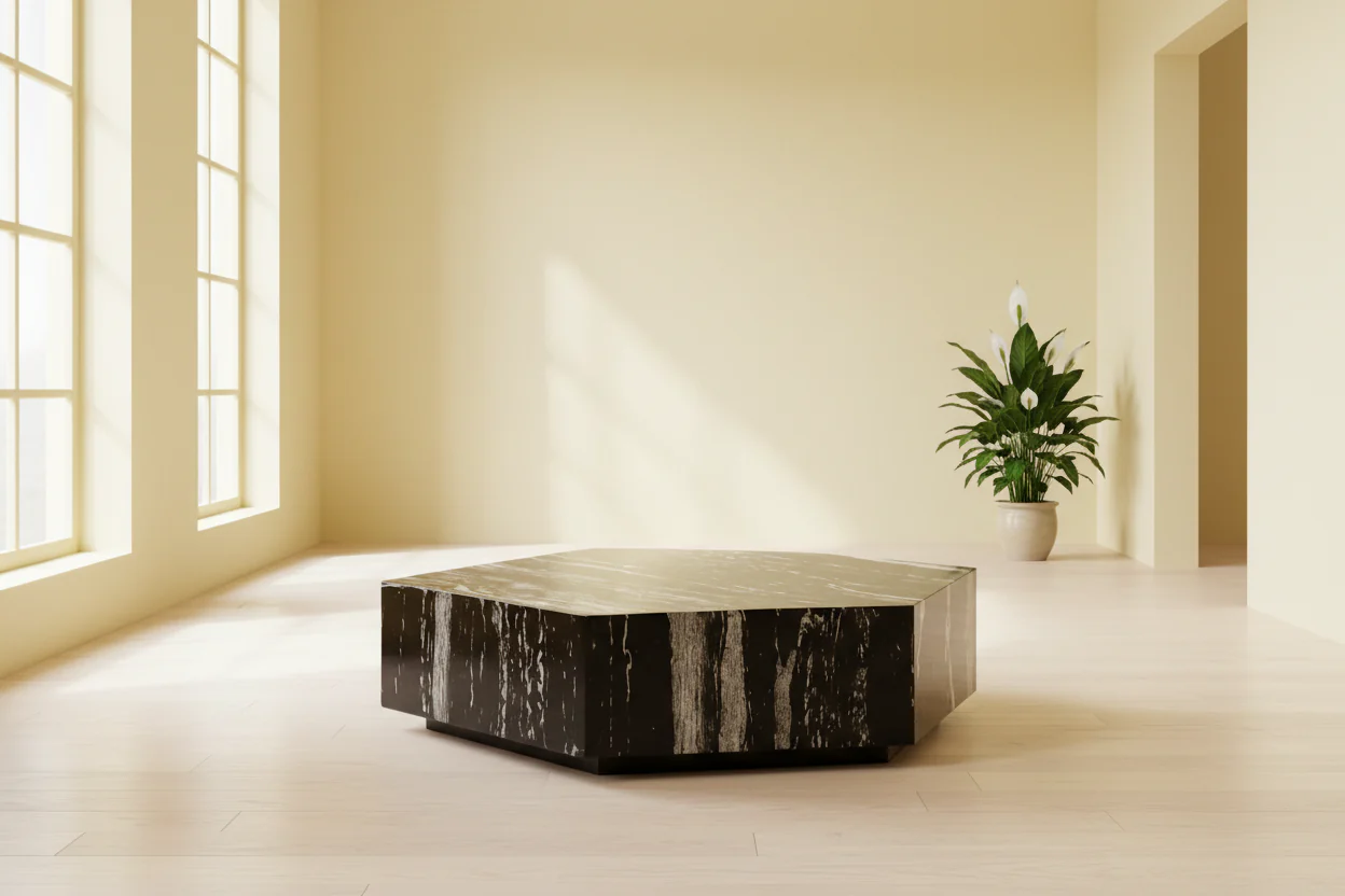 Monique Marble Coffee Table - Image 4