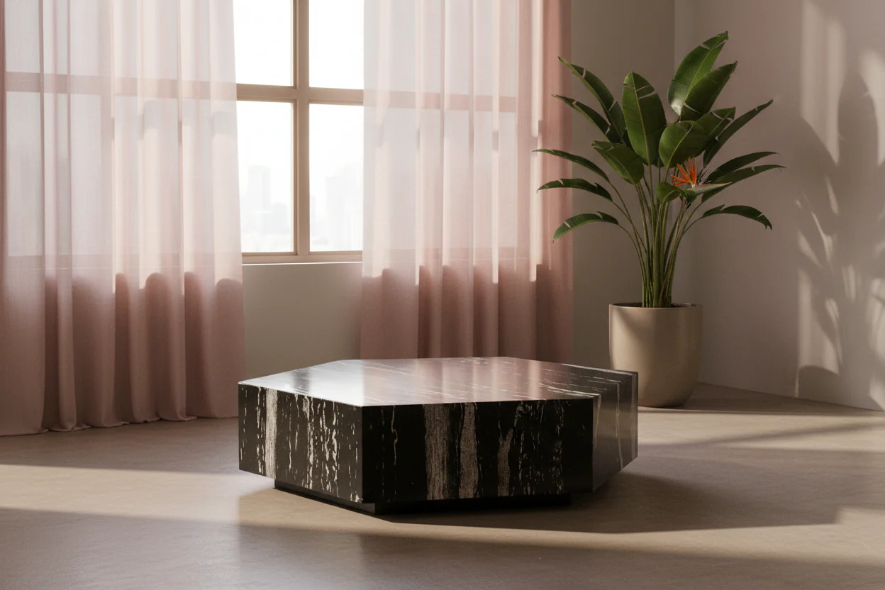 Monique Marble Coffee Table - Image 5