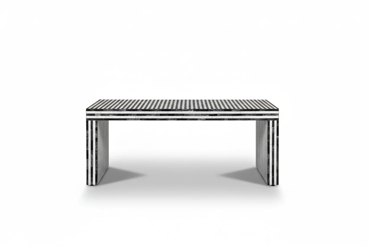 Monochrome Mosaic Coffee Table - Image 10