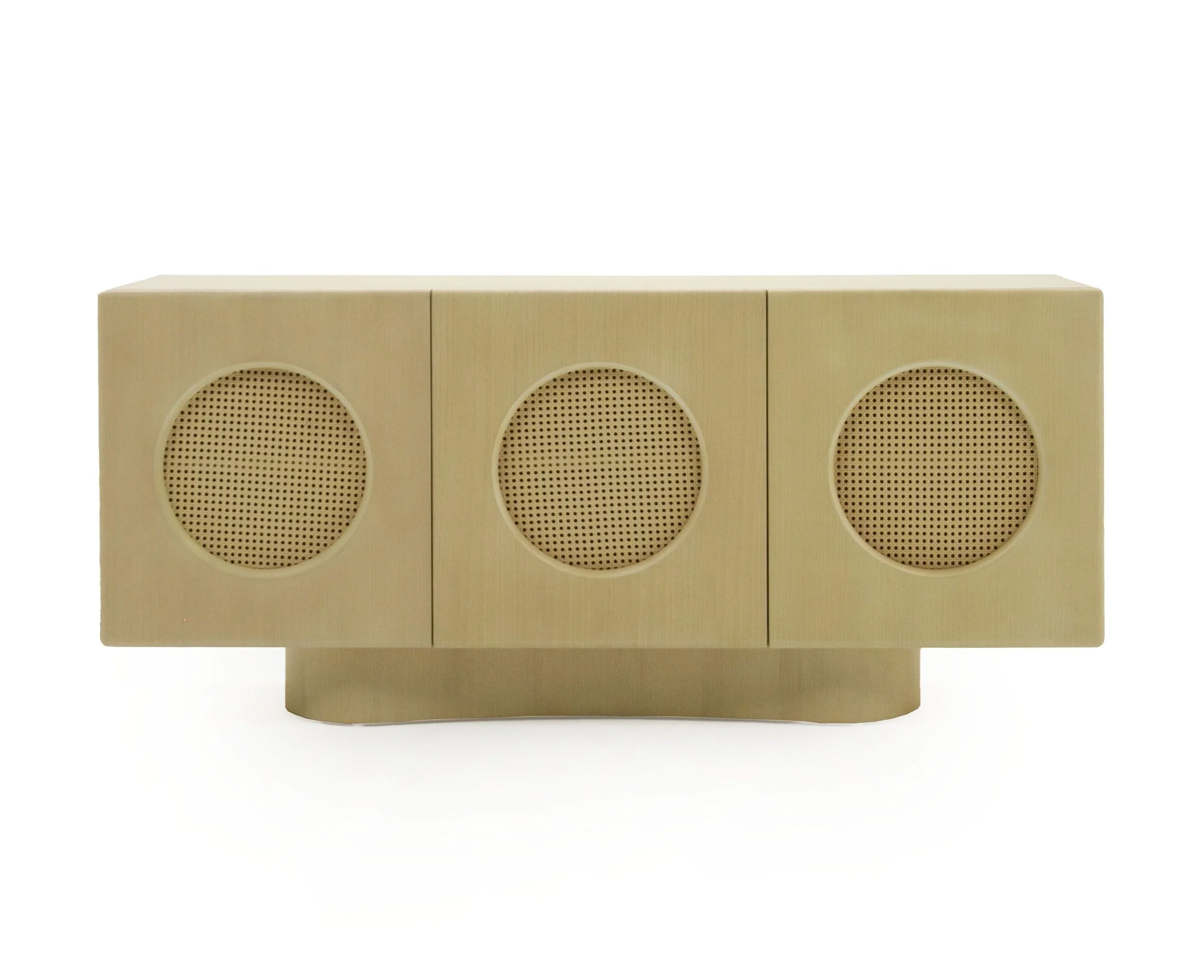 Natural Ash Rattan Buffet