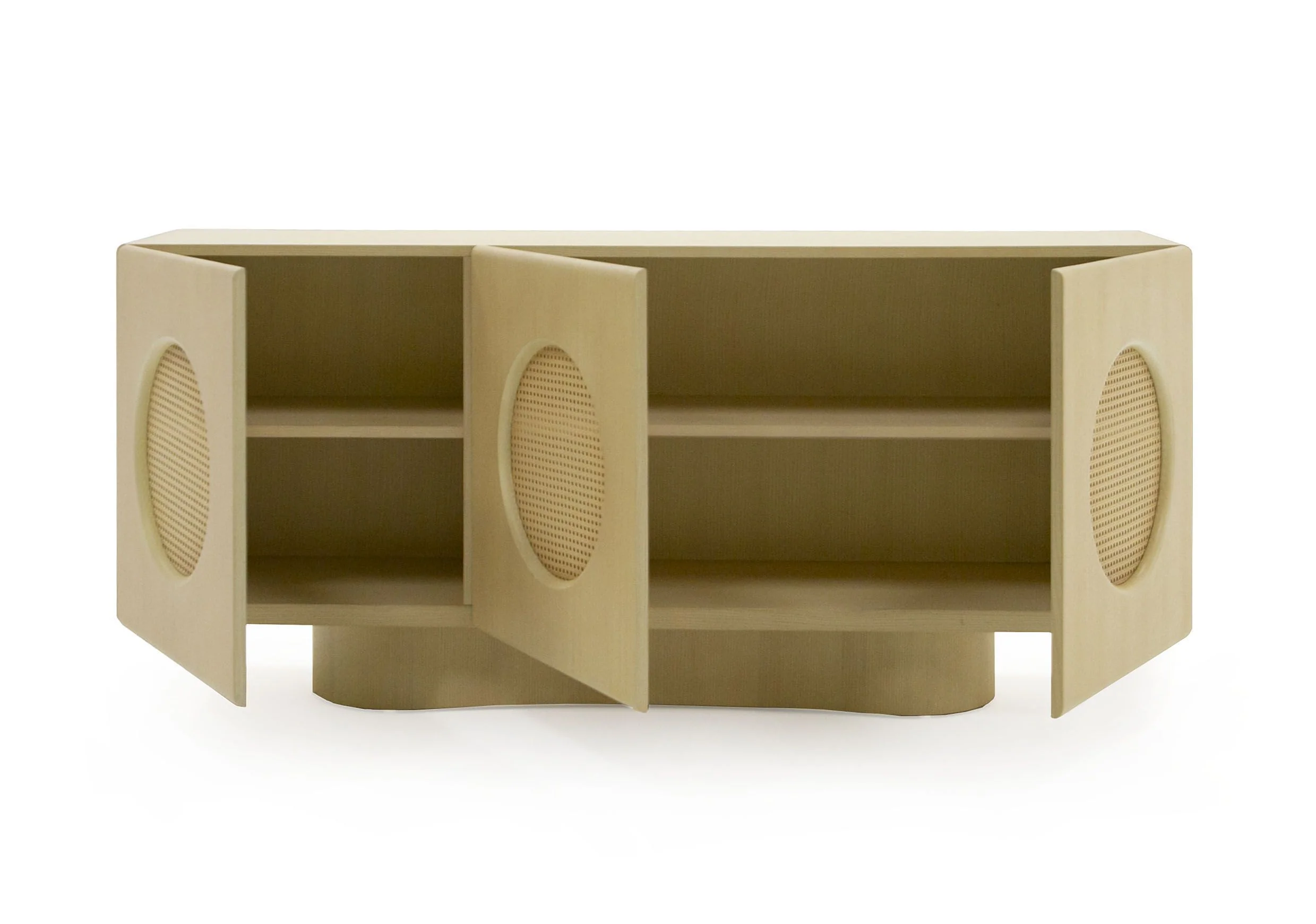 Natural Ash Rattan Buffet - Image 5