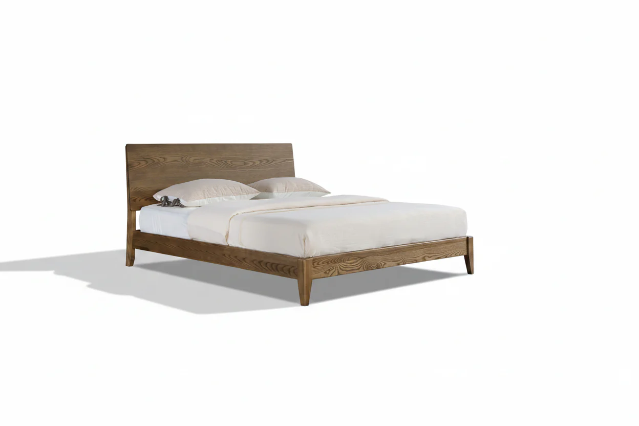 Natural Harmony Wooden Bed