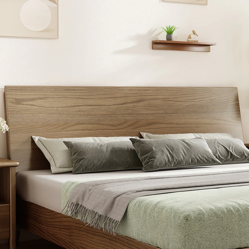 Natural Harmony Wooden Bed - Image 11