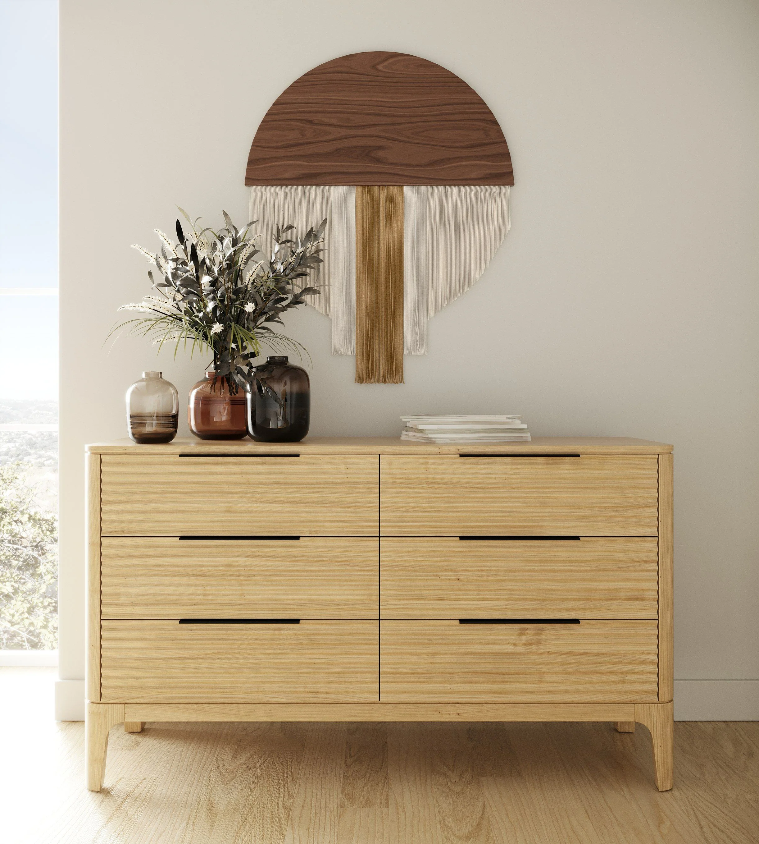 Natural Oak Serenity Bedroom Set - Image 14