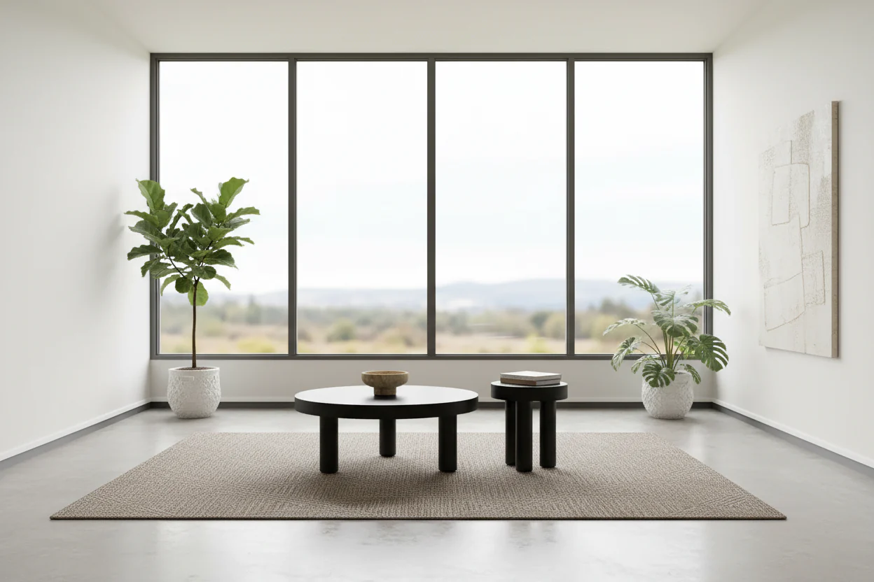 Nero Modern Coffee Table and Side Table Set - Image 6