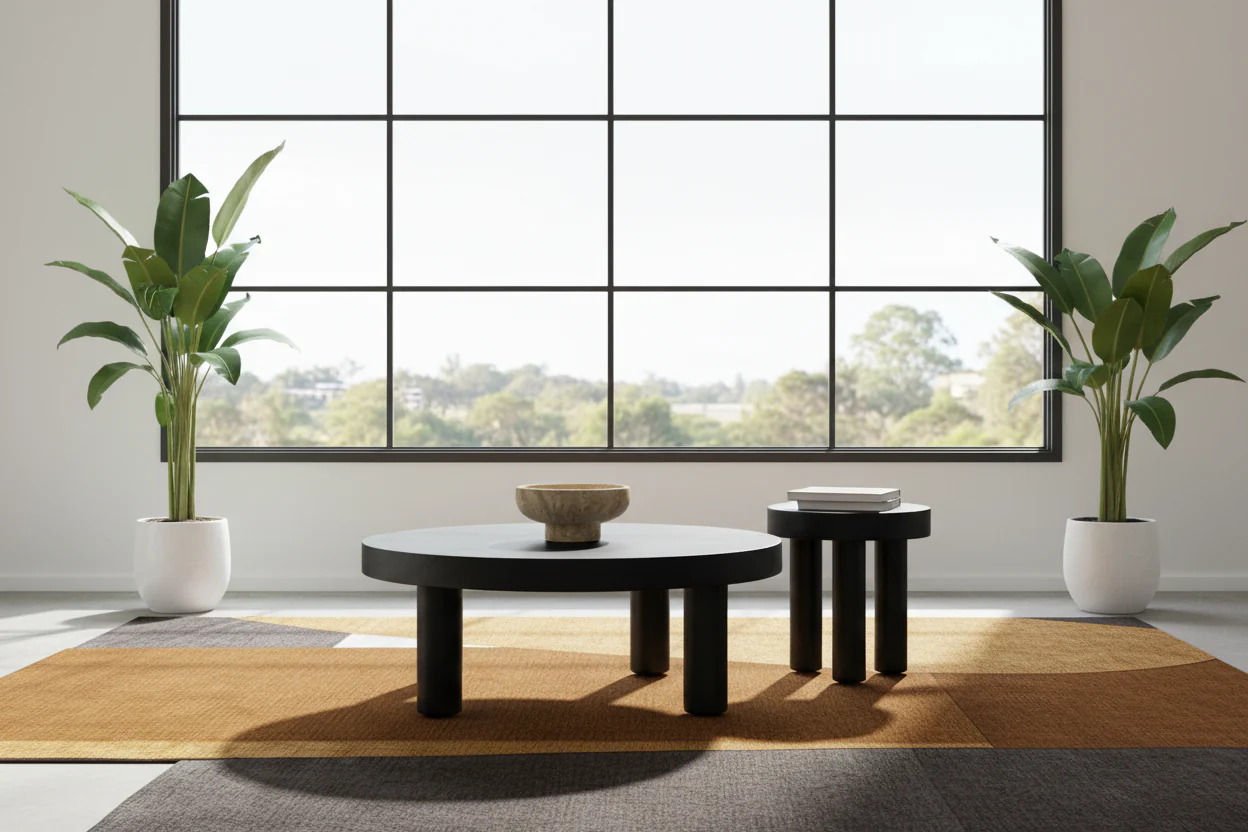 Nero Modern Coffee Table and Side Table Set - Image 7