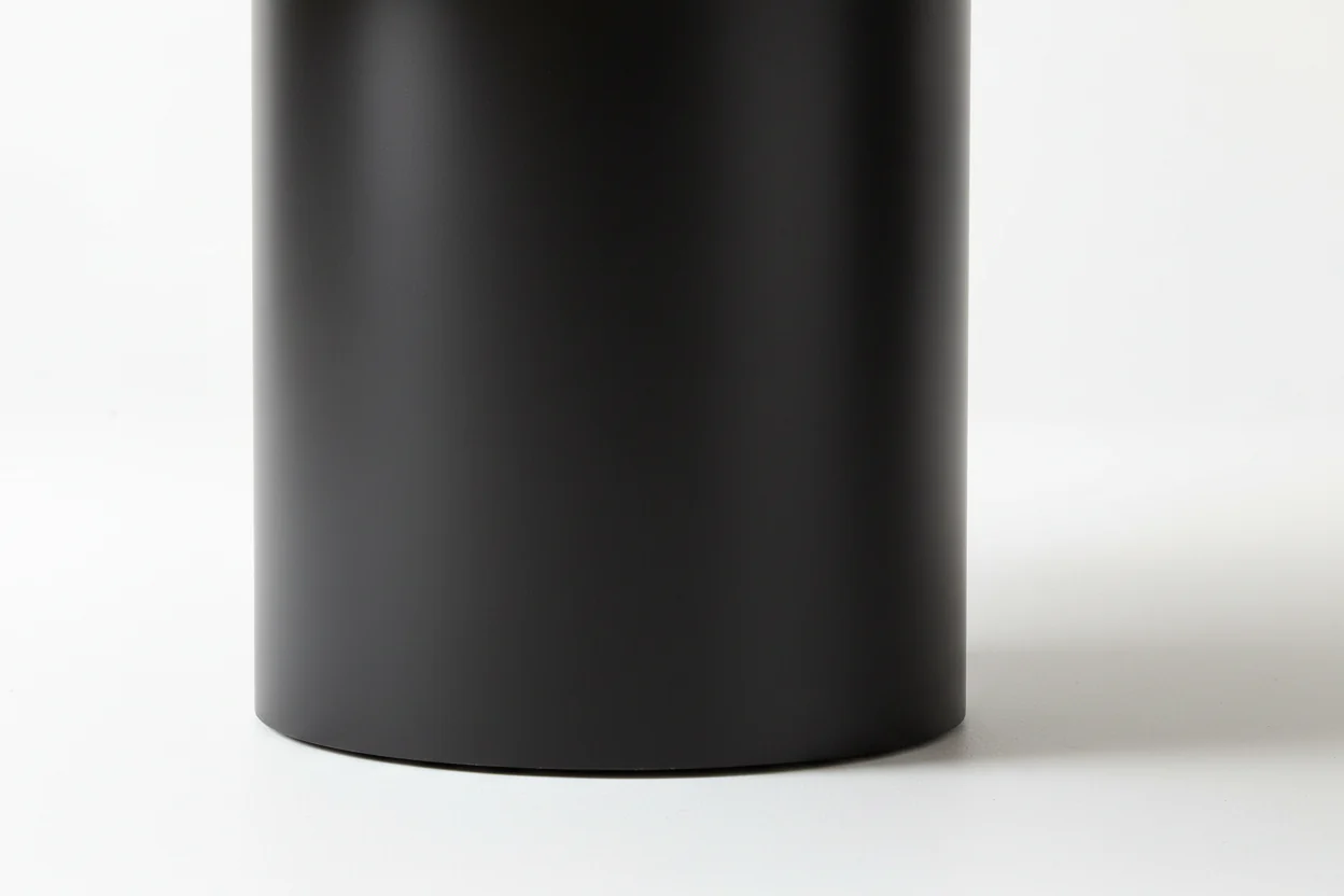 Noir Round Pedestal Dining Table - Image 15