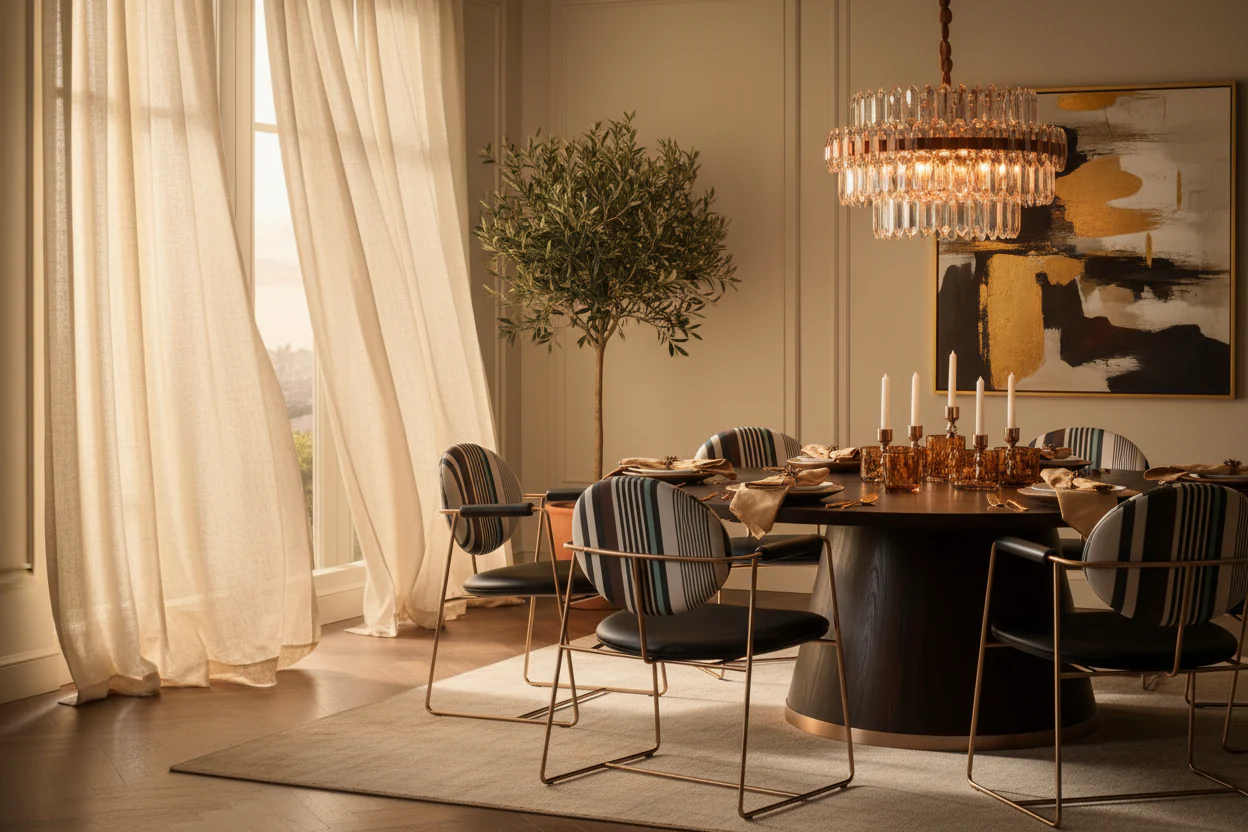 Norman Luxe Dining Chair - Image 4