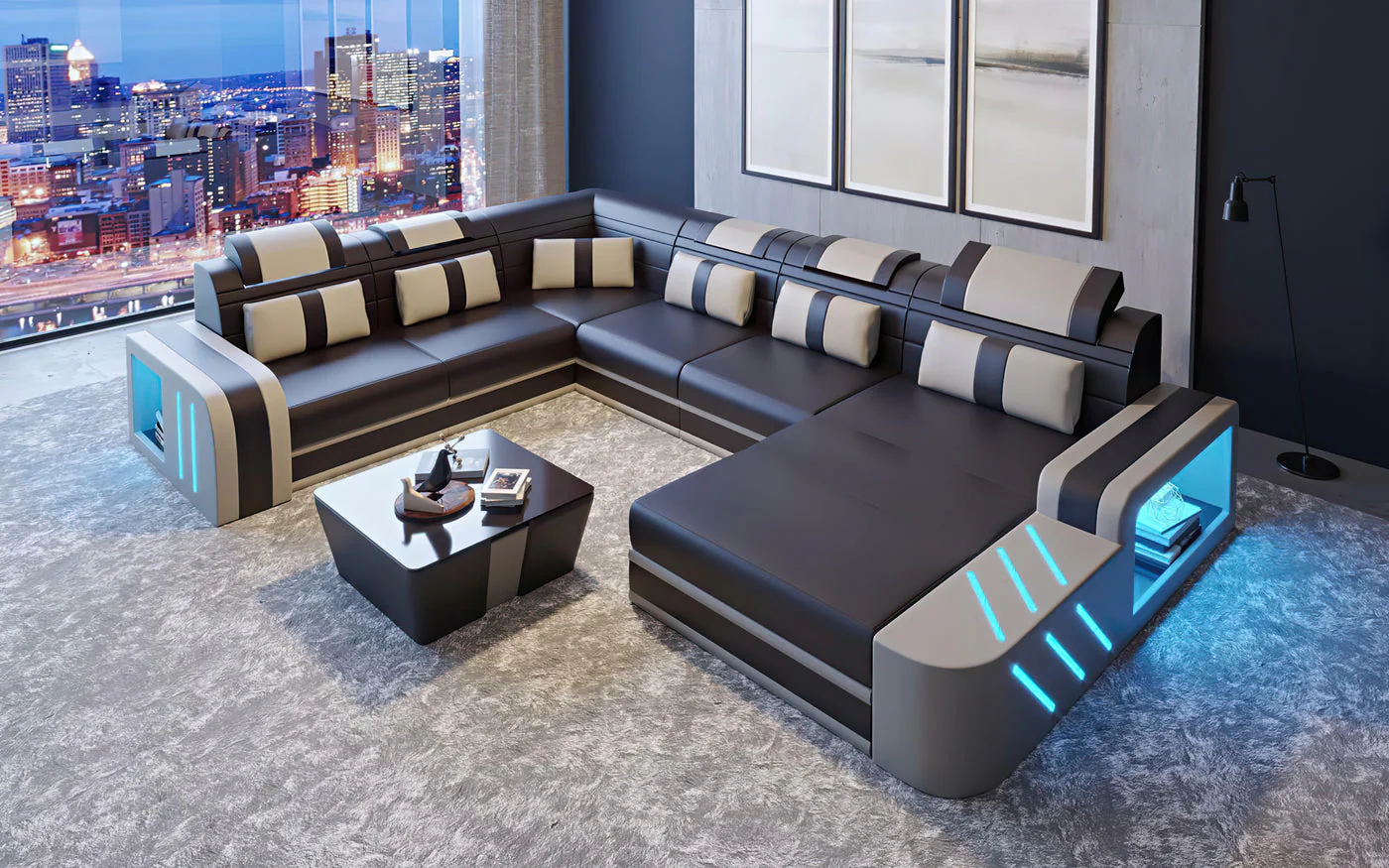 Nova Glow LED Sectional - Image 11