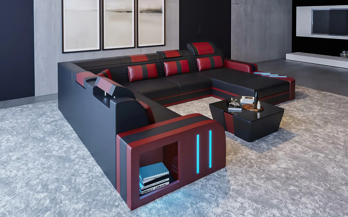 Nova Glow LED Sectional - Image 14