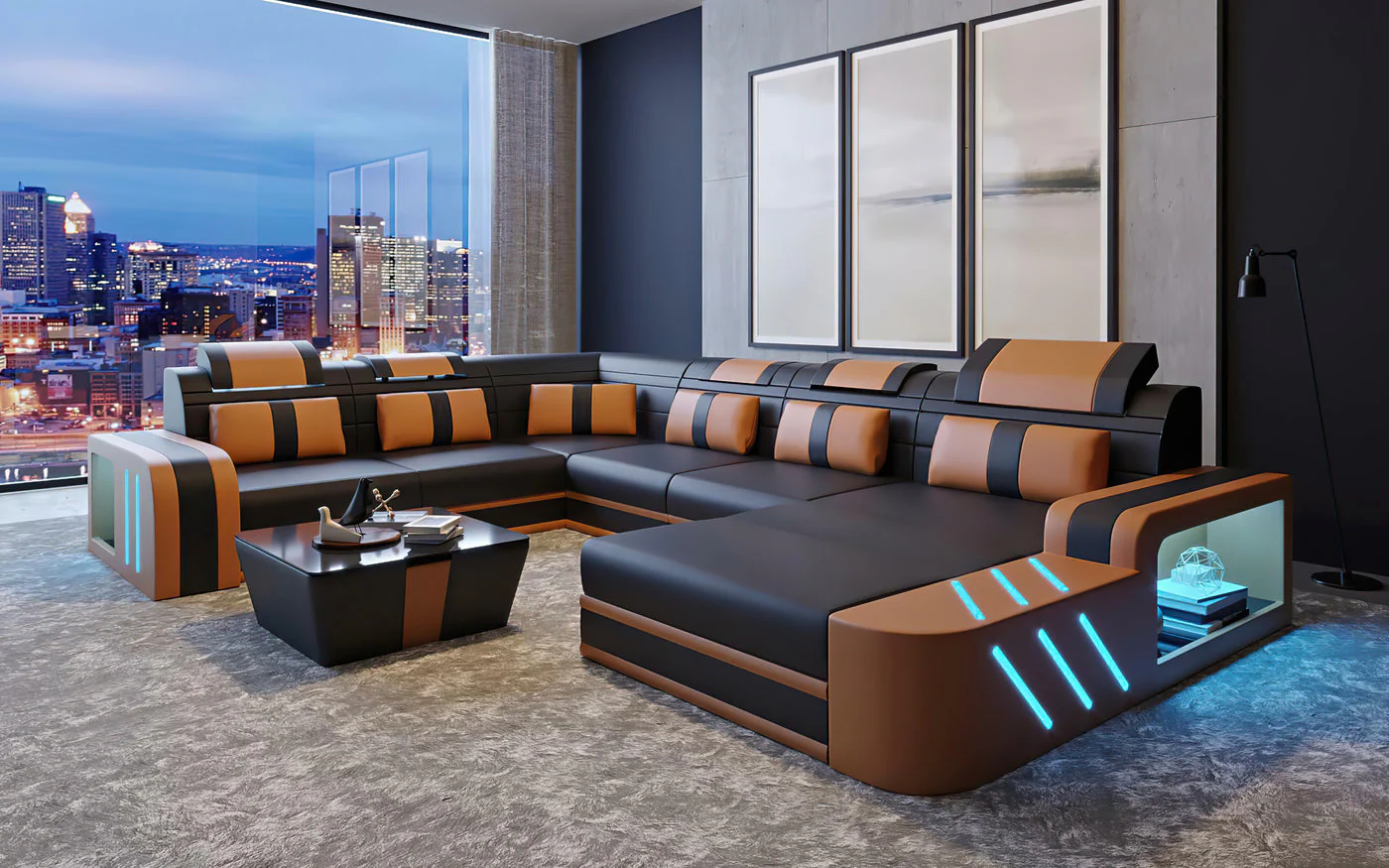Nova Glow LED Sectional - Image 15