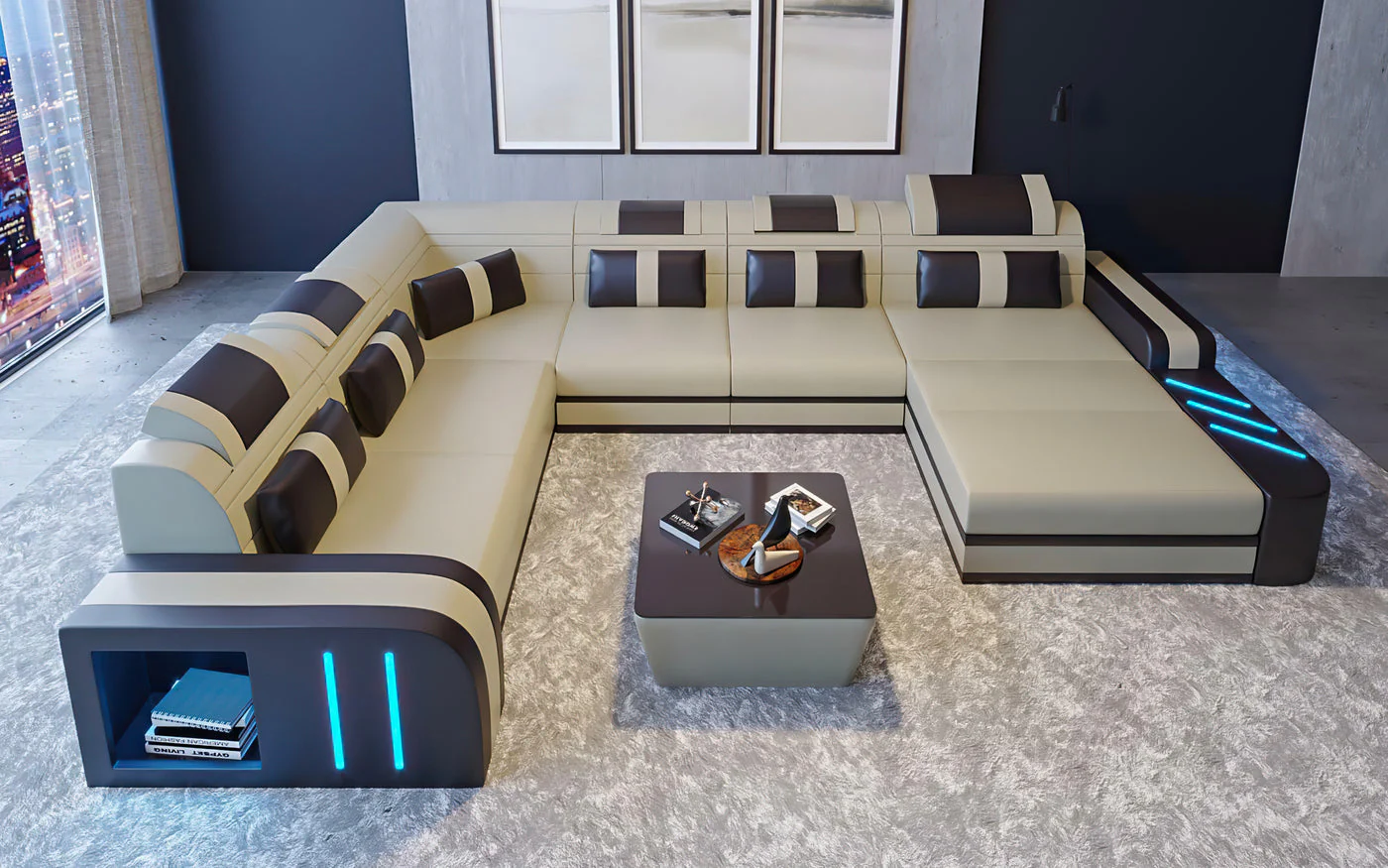 Nova Glow LED Sectional - Image 16