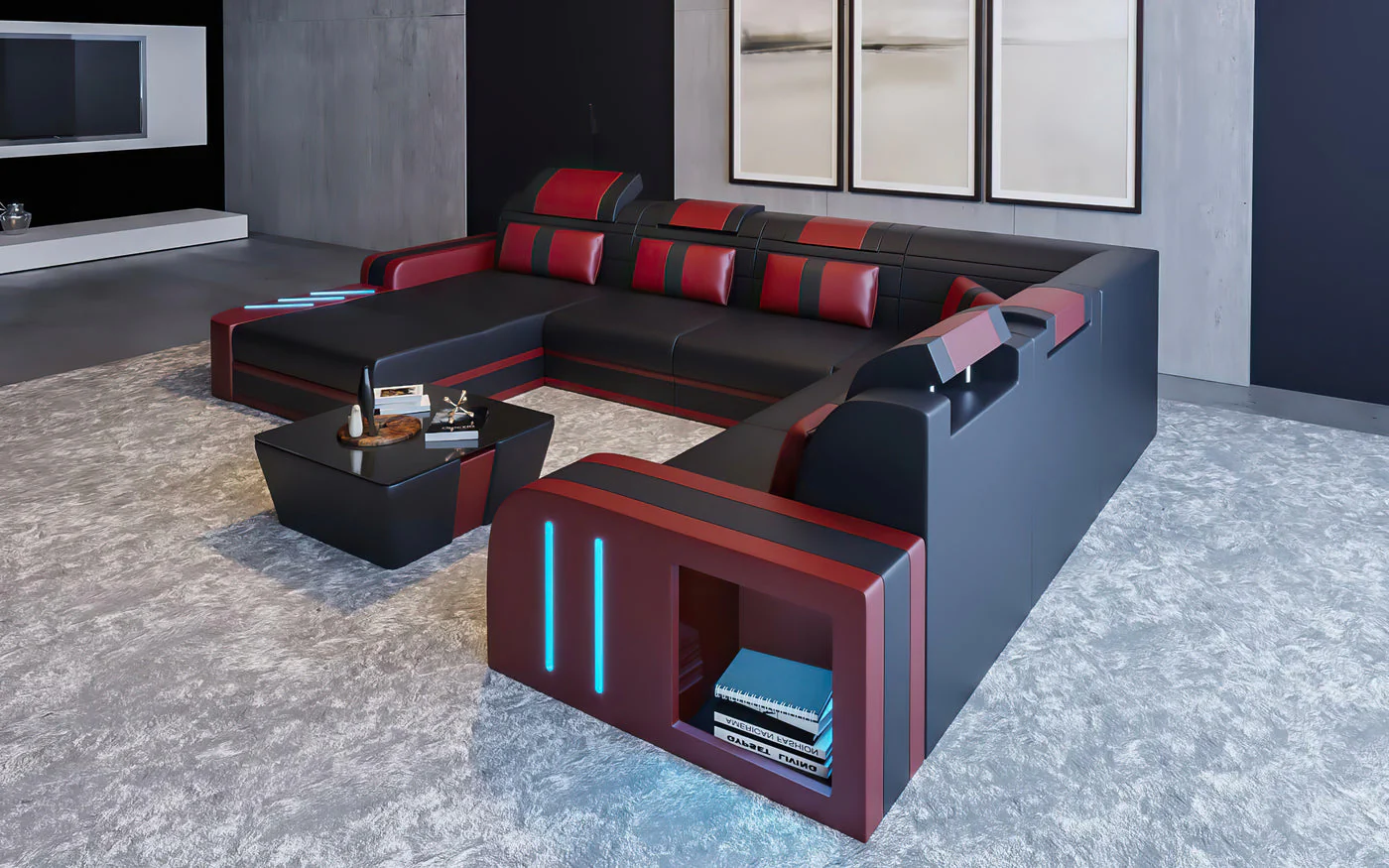 Nova Glow LED Sectional - Image 20