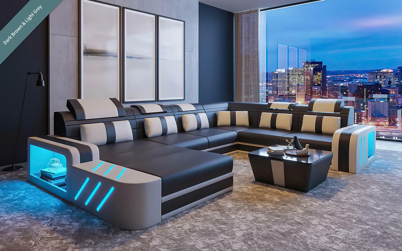 Nova Glow LED Sectional - Image 23