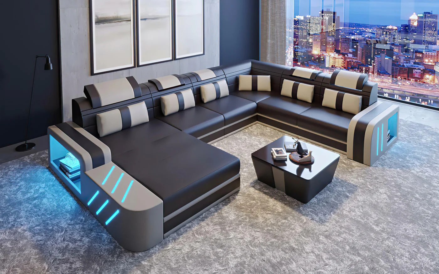 Nova Glow LED Sectional - Image 25