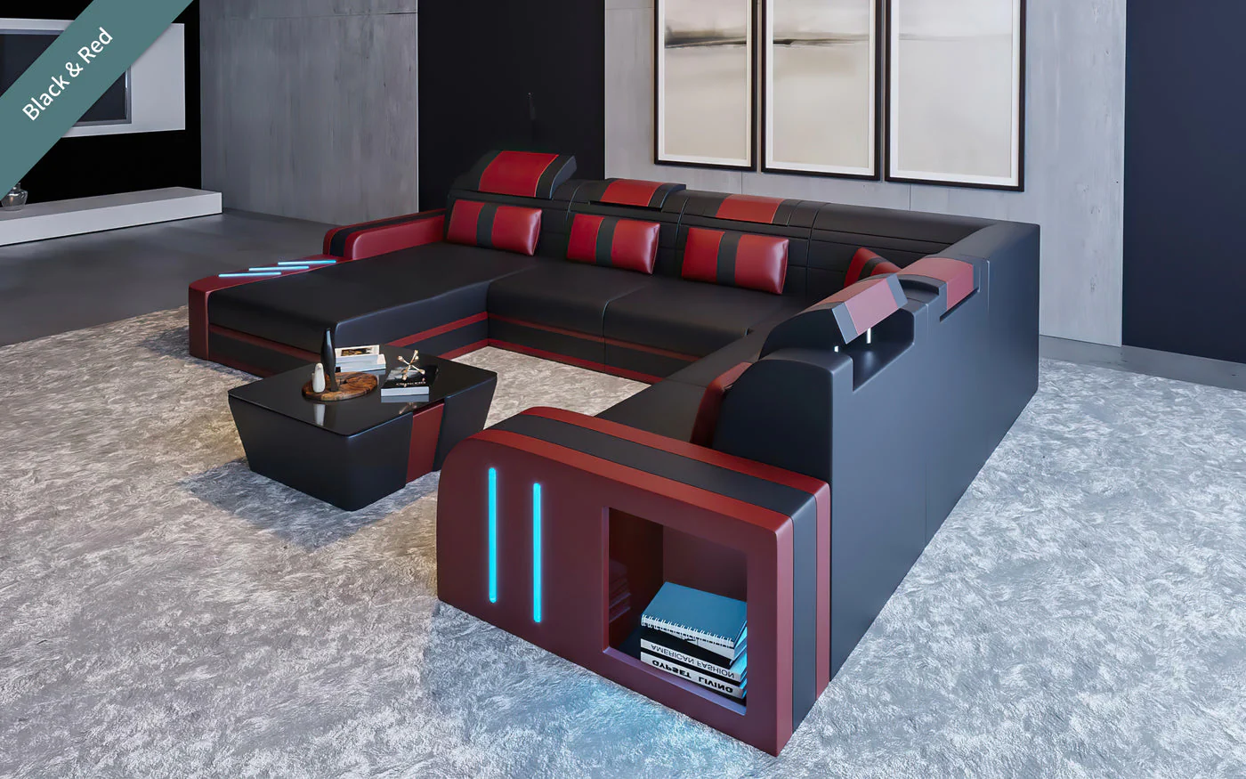 Nova Glow LED Sectional - Image 4