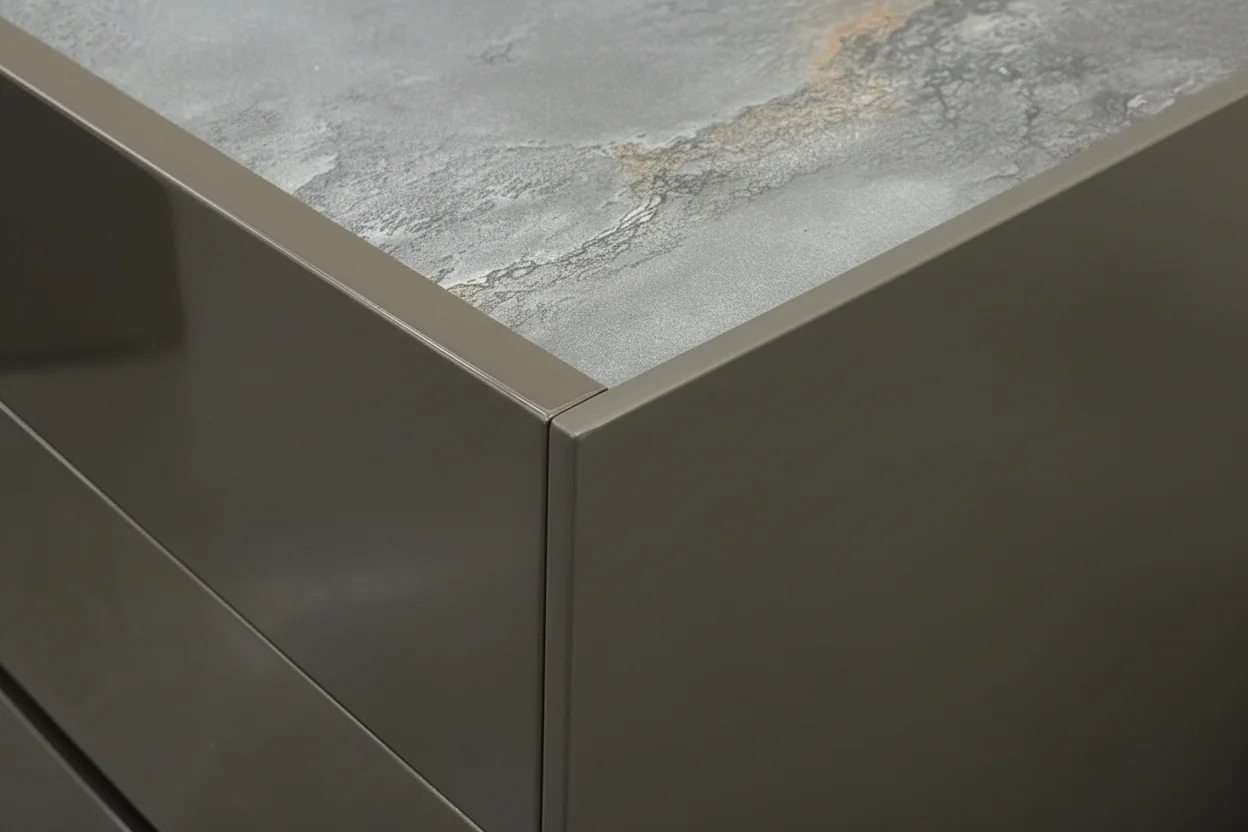 Oak Gloss Tall Chest - Image 3