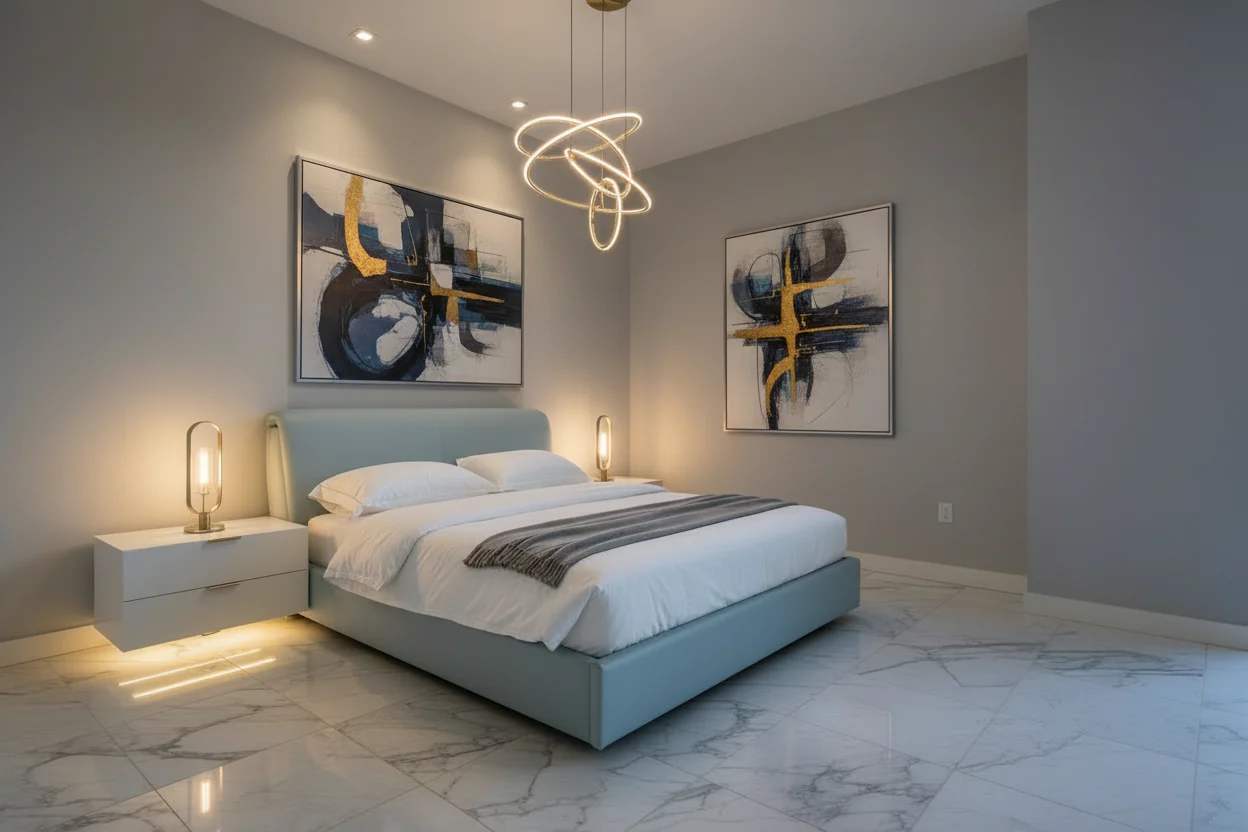 Ocean Wave Platform Bed - Image 2
