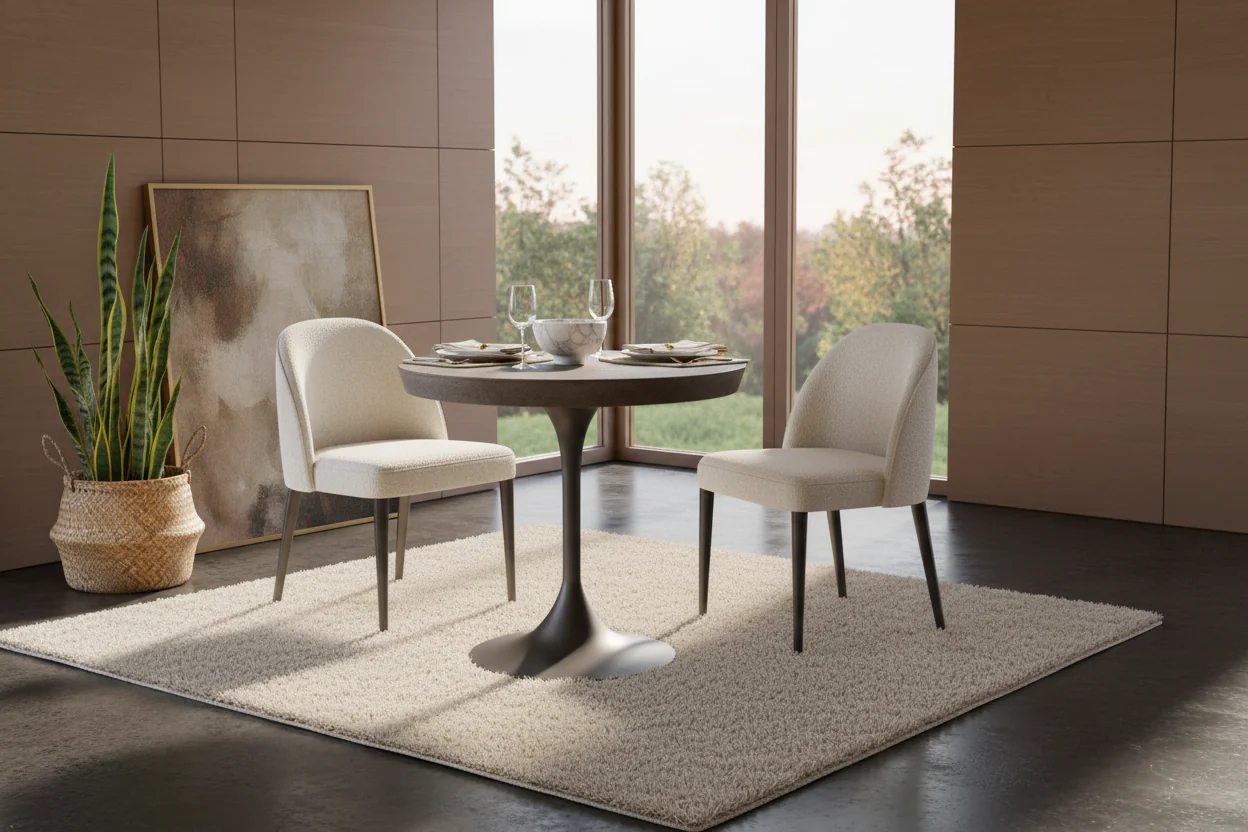 Orbit Industrial Round Dining Table/Side Table - Image 4
