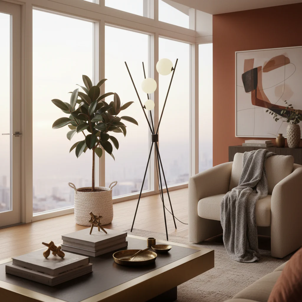 Orion Trio Globe Floor Lamp - Image 7