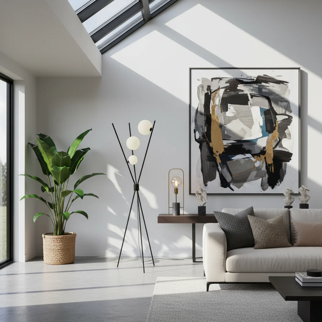 Orion Trio Globe Floor Lamp - Image 9