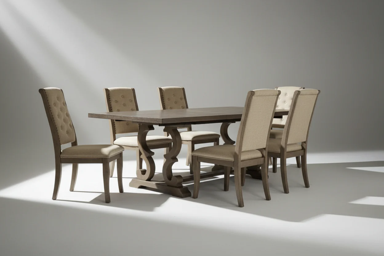 Patience Traditional Dining Table - Image 2