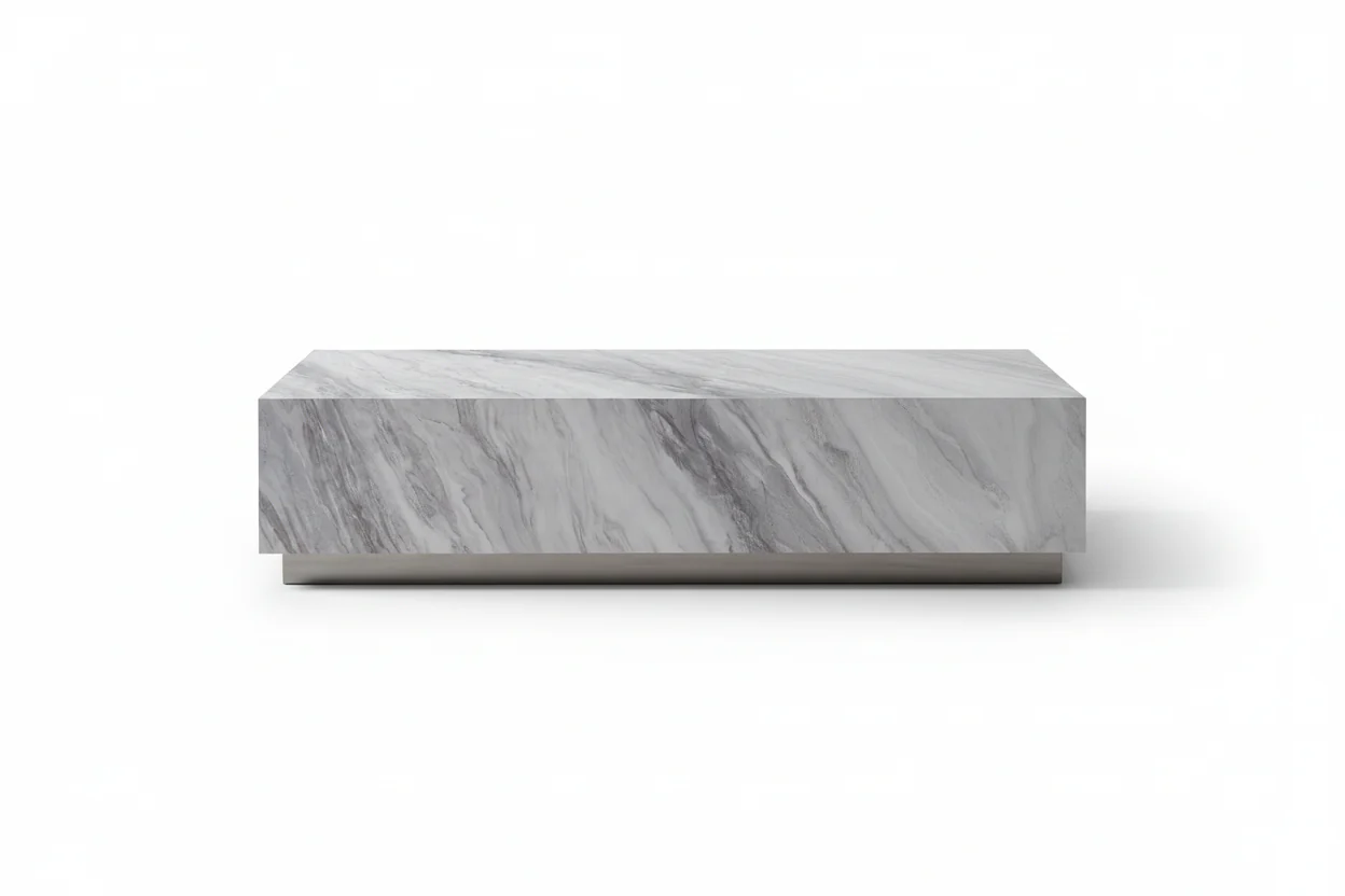 Perseus Sintered Stone Rectangle Coffee Table