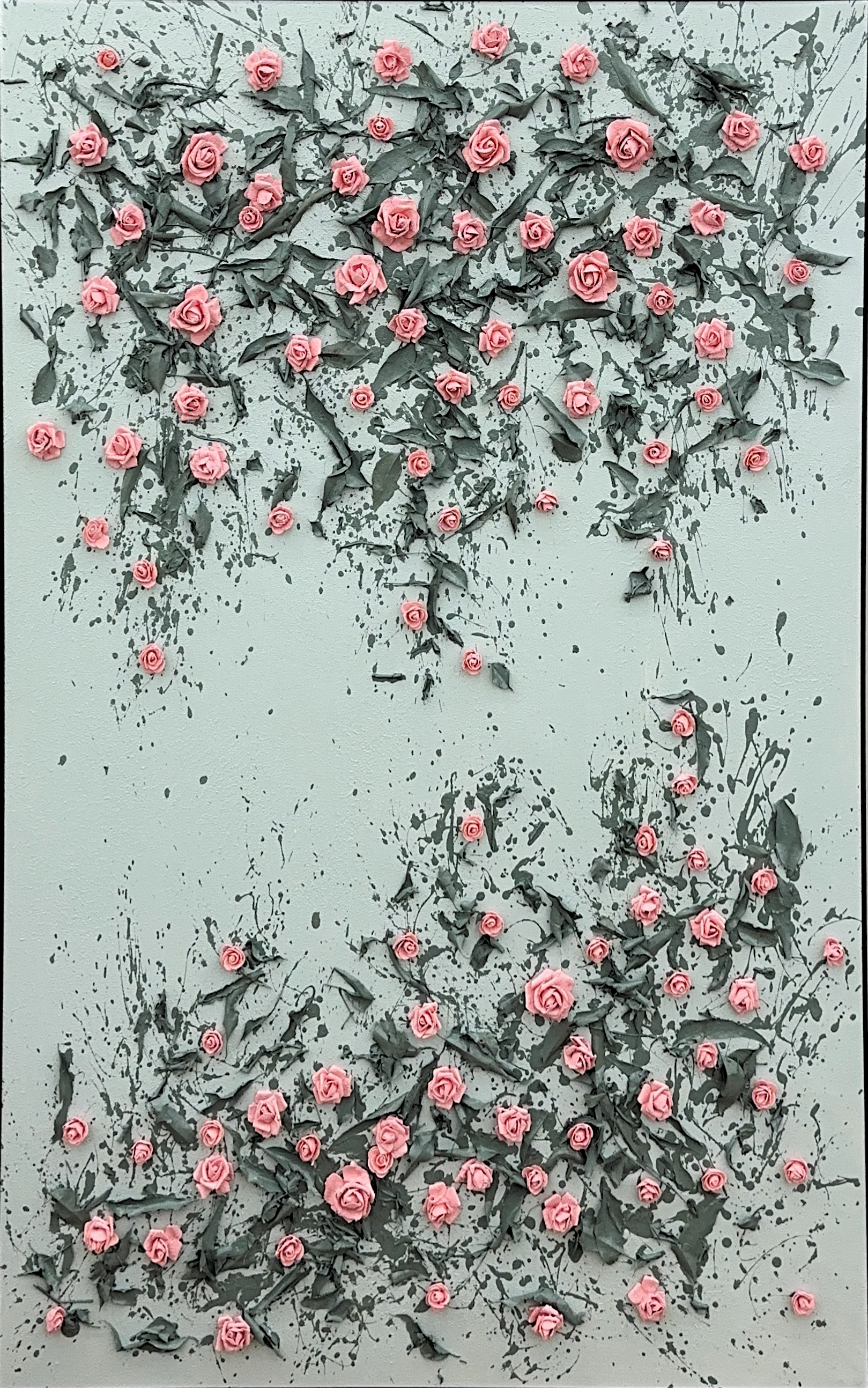 Petals in Motion 3D Wall Art