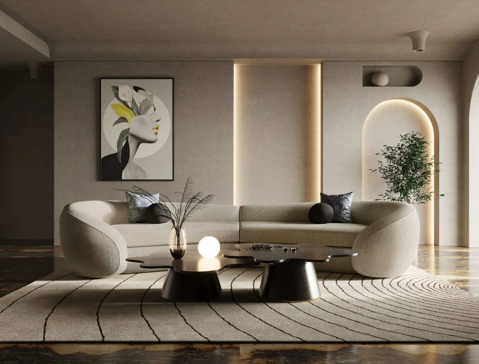 Phoenix Tree Sectional Sofa - Image 4