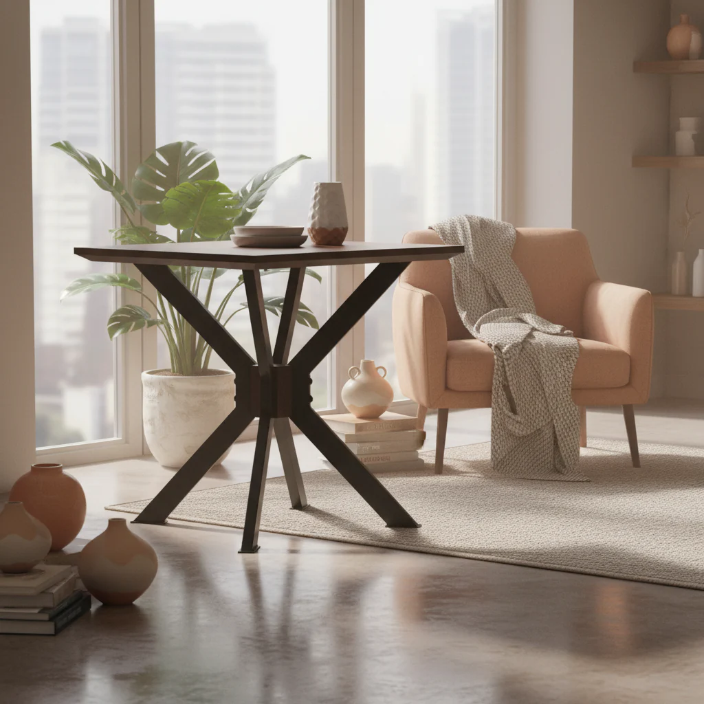 Pirate Industrial Side Table / Console Table - Image 7