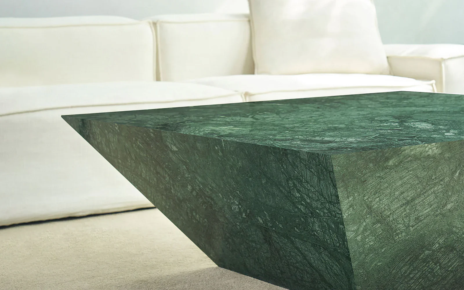 Pistachio Marble Coffee Table - Image 10
