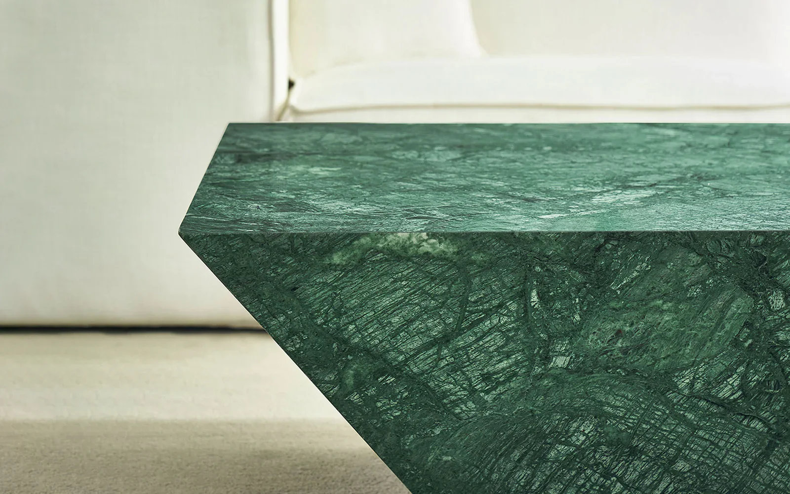 Pistachio Marble Coffee Table - Image 11