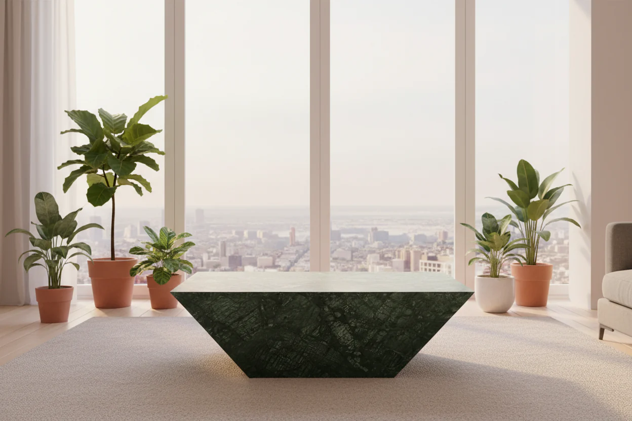Pistachio Marble Coffee Table - Image 7