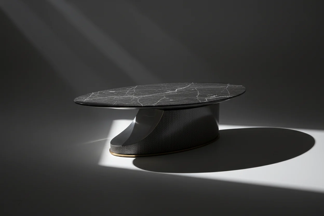 Poire Marble Coffee Table - Image 2