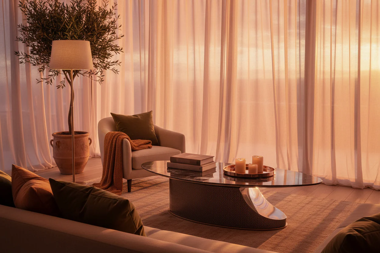 Poire Marble Coffee Table - Image 5