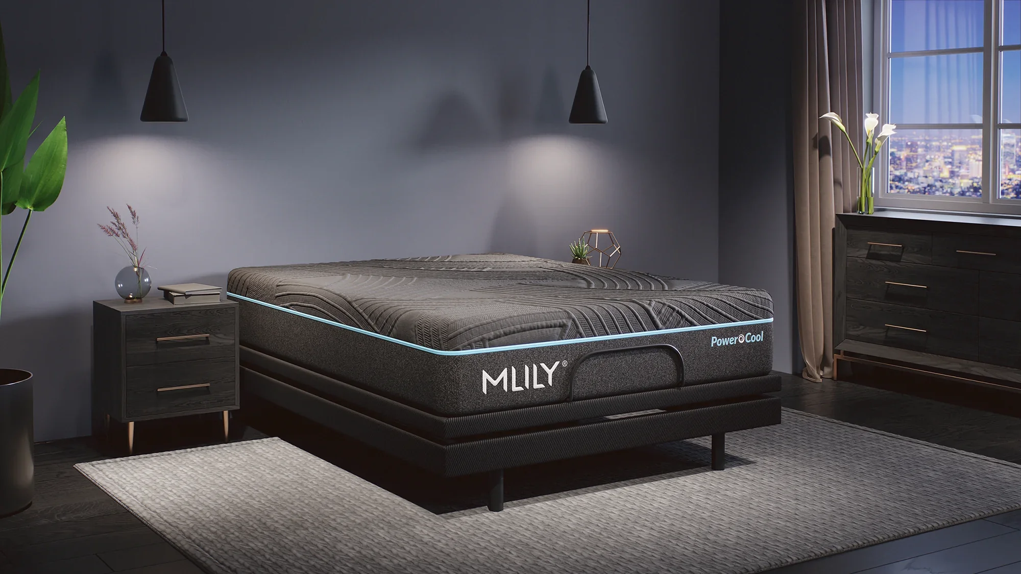 MLILY 11.5" PowerCool Firm Sleep System - Image 5