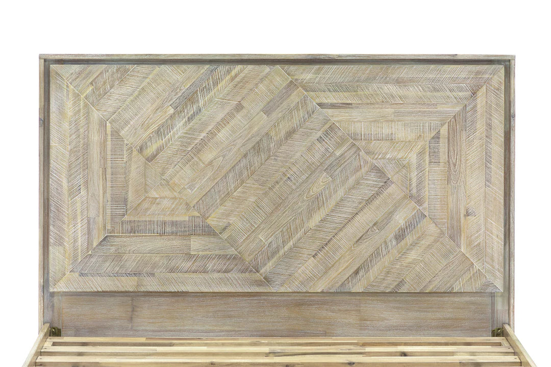 Prescott Rustic Modern Platform Bed - Image 5